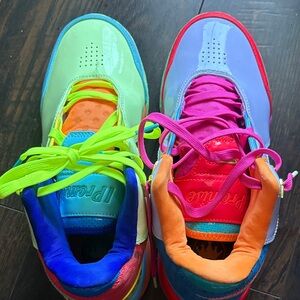 Vibrant Multicolor basketball Sneakers for Men